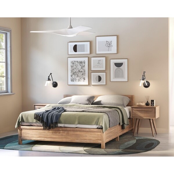 欲しいの Ryne Collection 52-Inch 3-Blade White LED DC Motor Indoor トップス