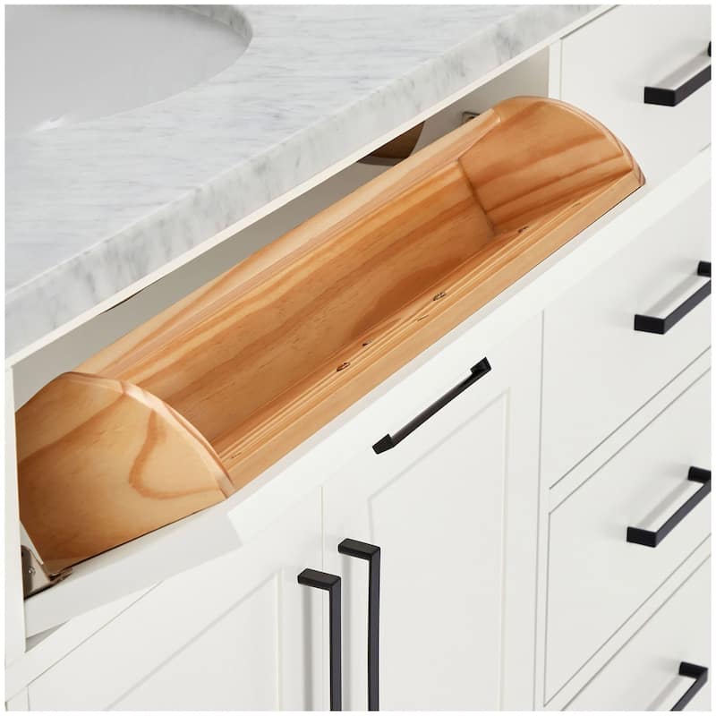 Ariel T067SCW2OVO Hepburn 67" Free Standing Single Oval Basin Vanity