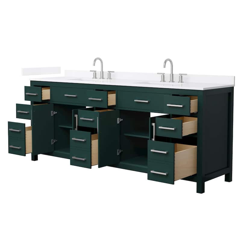 Wyndham Collection WCG2424-84D-QTZ-US3MXX Beckett 84" Free Standing