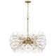 preview thumbnail 2 of 0, Minka Lavery 3657 Winter 10 Light 30" Wide Sputnik Chandelier