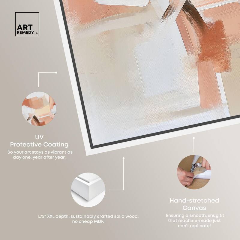 Rose and Rust II Canvas by Art Remedy