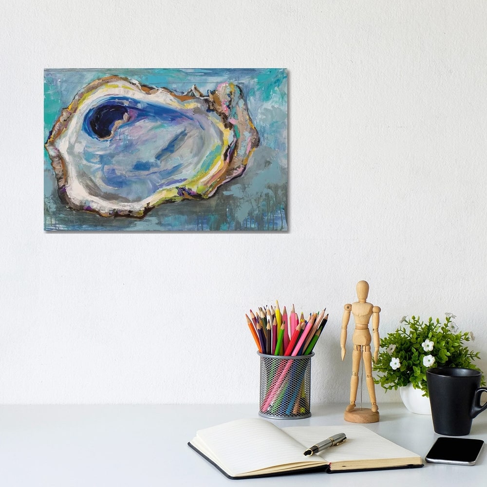iCanvas "Oyster Two" by Jeanette Vertentes Canvas Print