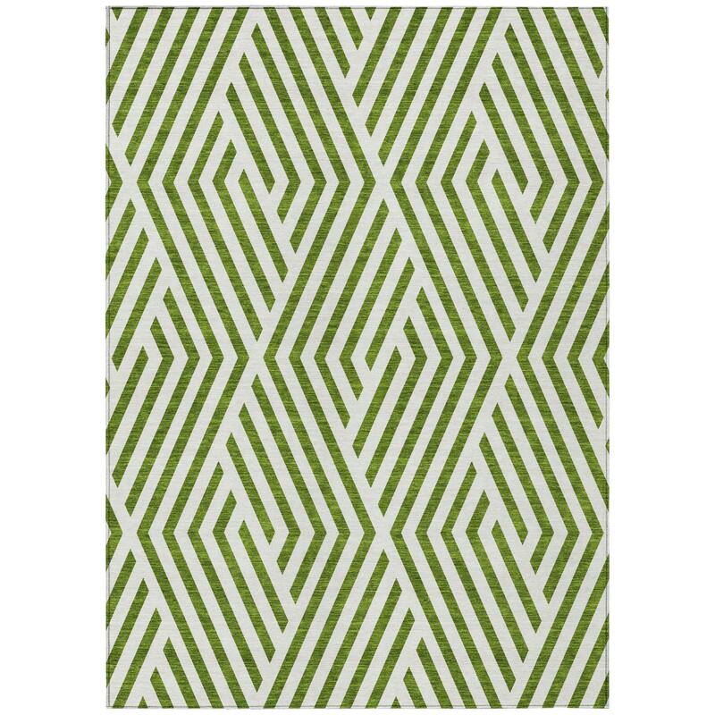 Nana Abstract Shapes Weather Resistant Versatile Elegance Outdoor Rug