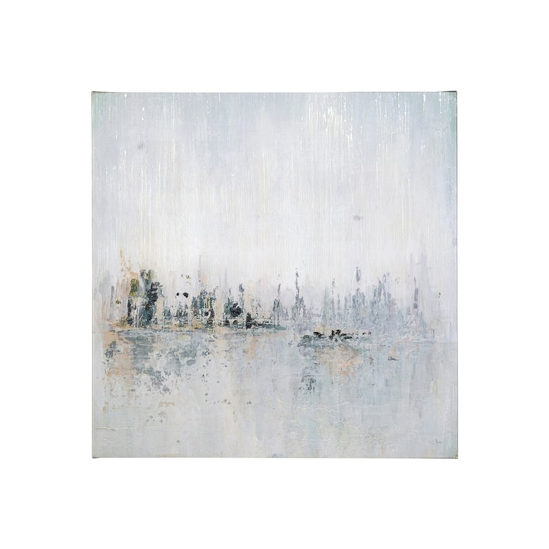 Waterfront II (20 x 20) Canvas Art Print - Small