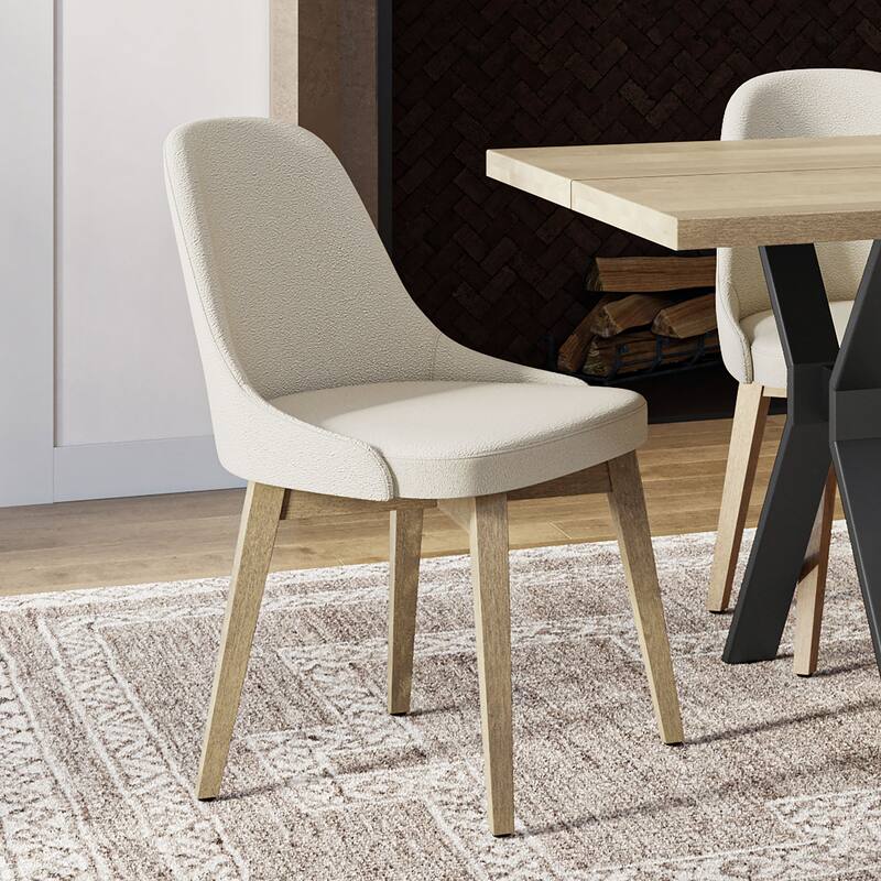 Amisco Leonie Table and Hadley Chairs 7-Piece Dining Set