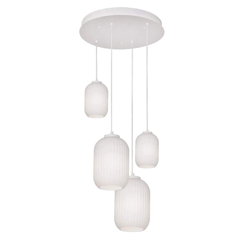 AFX CALP99RND4 Callie 4 Light 18" Wide Multi Light Pendant with