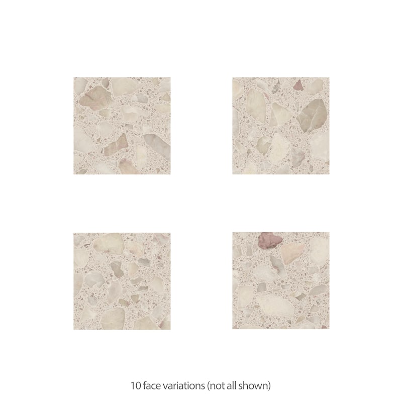 Merola Tile Riviera Taco Beige 1-5/8" x 1-5/8" Porcelain Floor and Wall Tile - Case (25 Tiles)