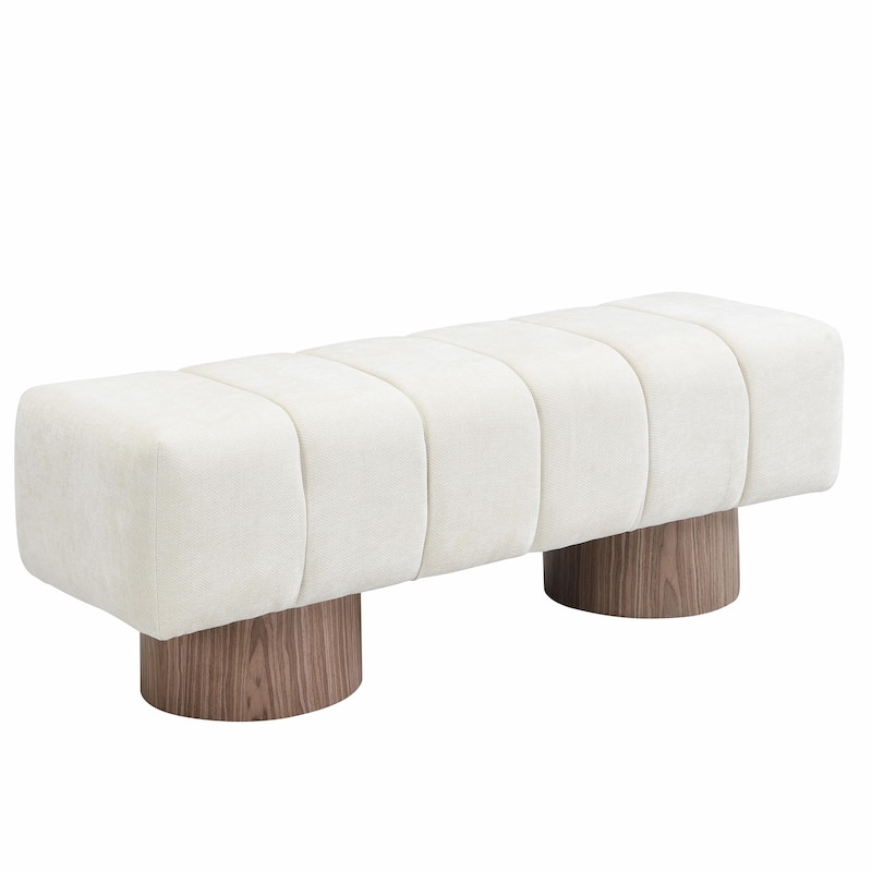50" Chenille Bench