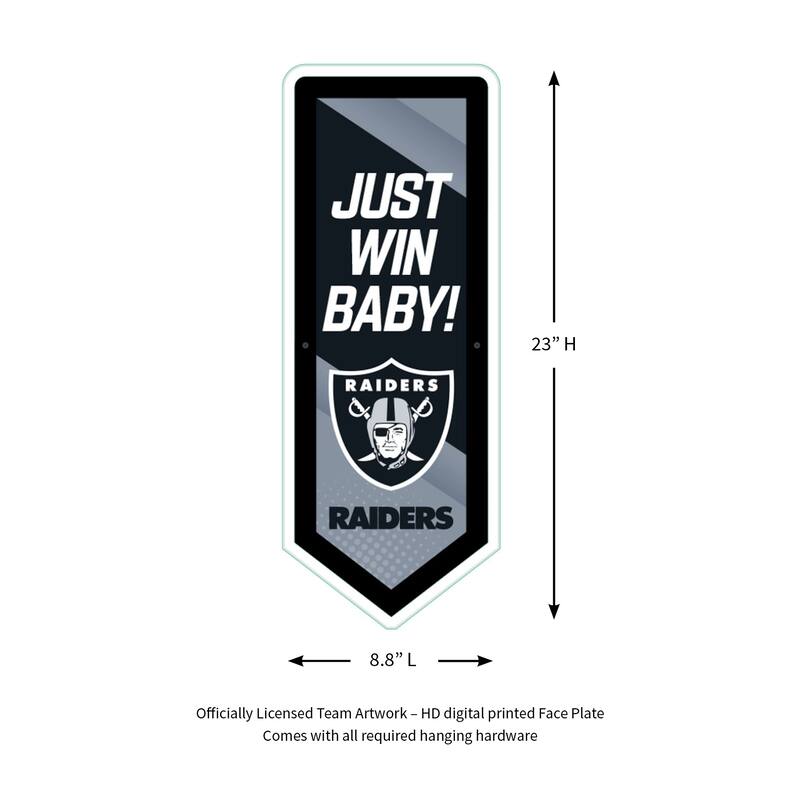 Las Vegas Raiders LED Lighted Sign