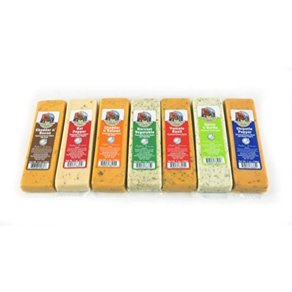7ct Farmers Market Variety Cheese Block 7 oz. each - Multi. Opens flyout.