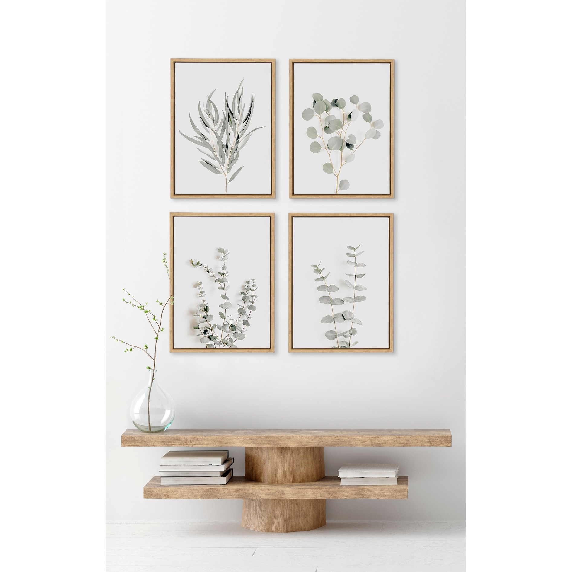 Kate and Laurel Sylvie Neutral Canvas by The Creative Bunch Studio