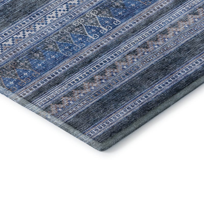 Premium Washable Super Soft Boho Stripe Mayfield Rug