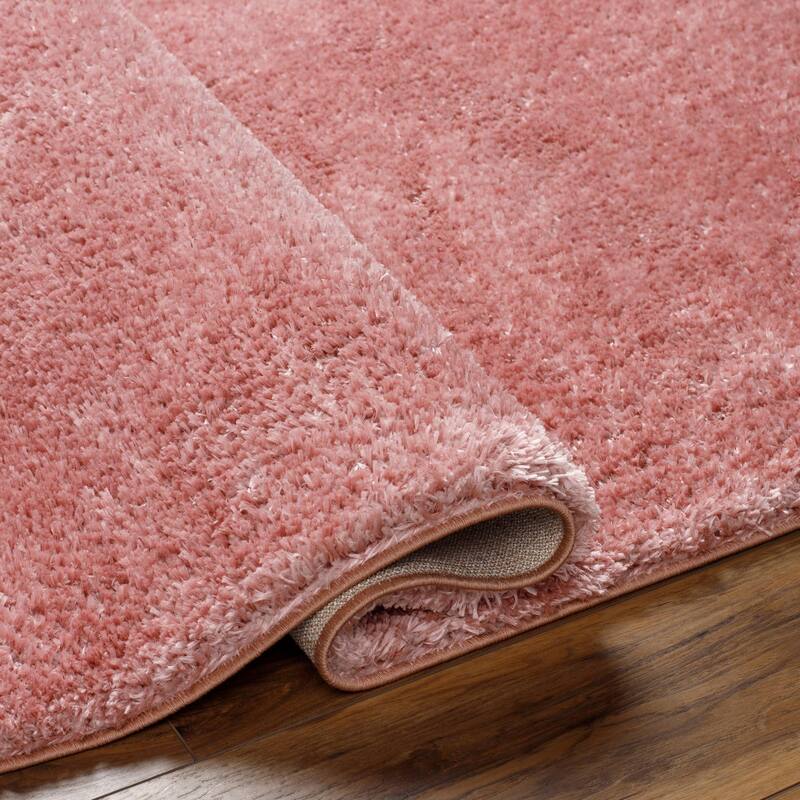 Livabliss Cloudy Shag Vibrant Solid Plush Area Rug