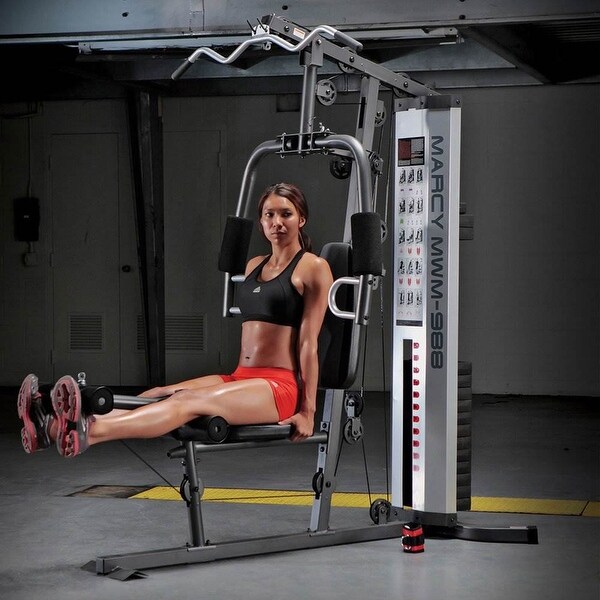 Marcy MWM-988 Pro Full Body Home Gym 150lb Adjustable Weight
