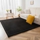 preview thumbnail 11 of 30, Memory Foam Soft Padded Baby Play Mats Area Rug with Non-Slip Bottom 3' x 5' - Black