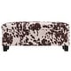 preview thumbnail 5 of 9, Sauganash Cowhide Print Lift Top Storage Bench by iNSPIRE Q Bold