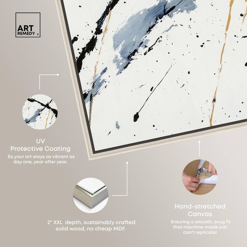 Splintered Impact II Canvas by Art Remedy