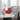8"L 3"W 8"H Scratched Red Ceramic Heart Deco Sculpture for Tabletop Decorating of Your Living Room, Dining Room, or