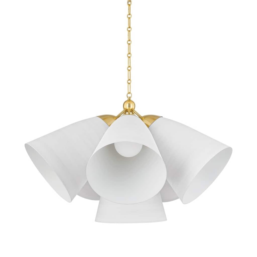 Hudson Valley Lighting BKO1502 Bronson 6 Light 38" Wide Chandelier