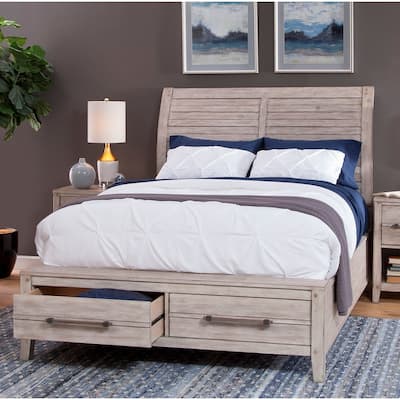 Asher Sleigh Storage Bed