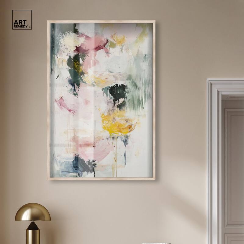 Dripping Colors II Shadowbox by Art Remedy