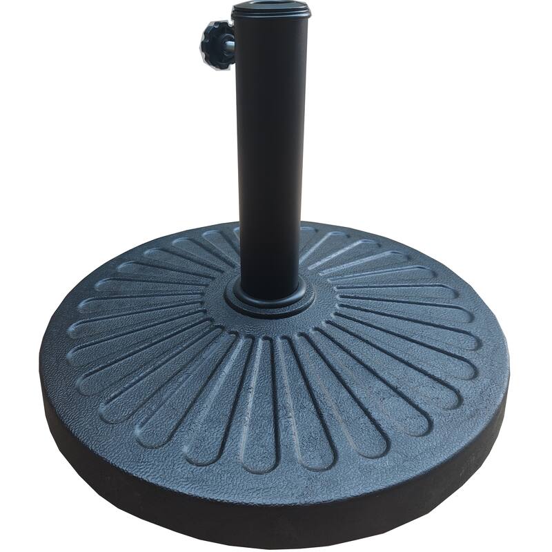 Lotus Home 27 Lbs Heavy Duty Umbrella Stand - 18*18*11.5 inches