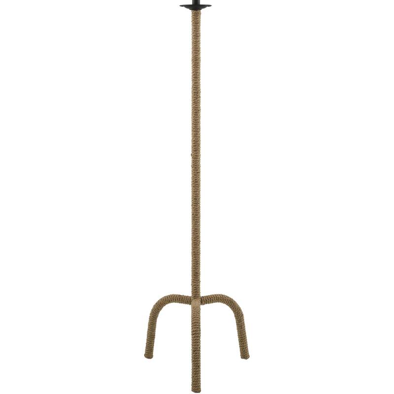 Livabliss Seraya Rustic Accent Floor Lamp - 61"H x 16"W x 16"D