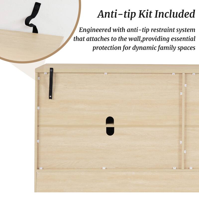 72" Sideboard Cabinet with 4 Doors, Minimalist TV Stand with 2 Compartments for Living Room, Dark Walnut