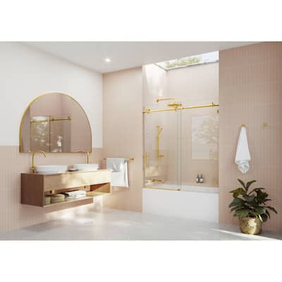 Glass Warehouse GW-B-SLD-56 Eclipse 60" High x 56" Wide Sliding