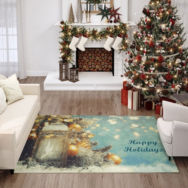 Mohawk Home Prismatic Holiday Moose Grey 2' 6 x 4' 2