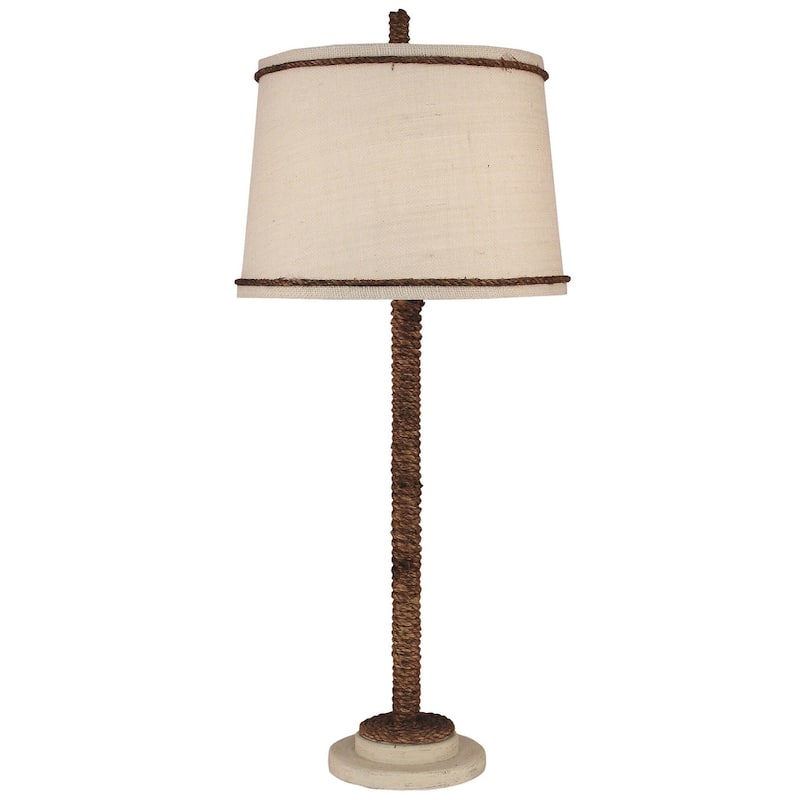 Coastal Rope Table Lamp - Cottage