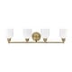 preview thumbnail 7 of 7, Savoy House Melrose 4 Light 34" Wide Bathroom Vanity Light