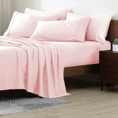 Swift Home Premium Ultra Soft Microfiber 6-Piece Sheet Set with Extra Pillowcases