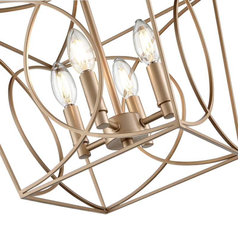 Tracy 4-Light Semi-Flush Ceiling Mount