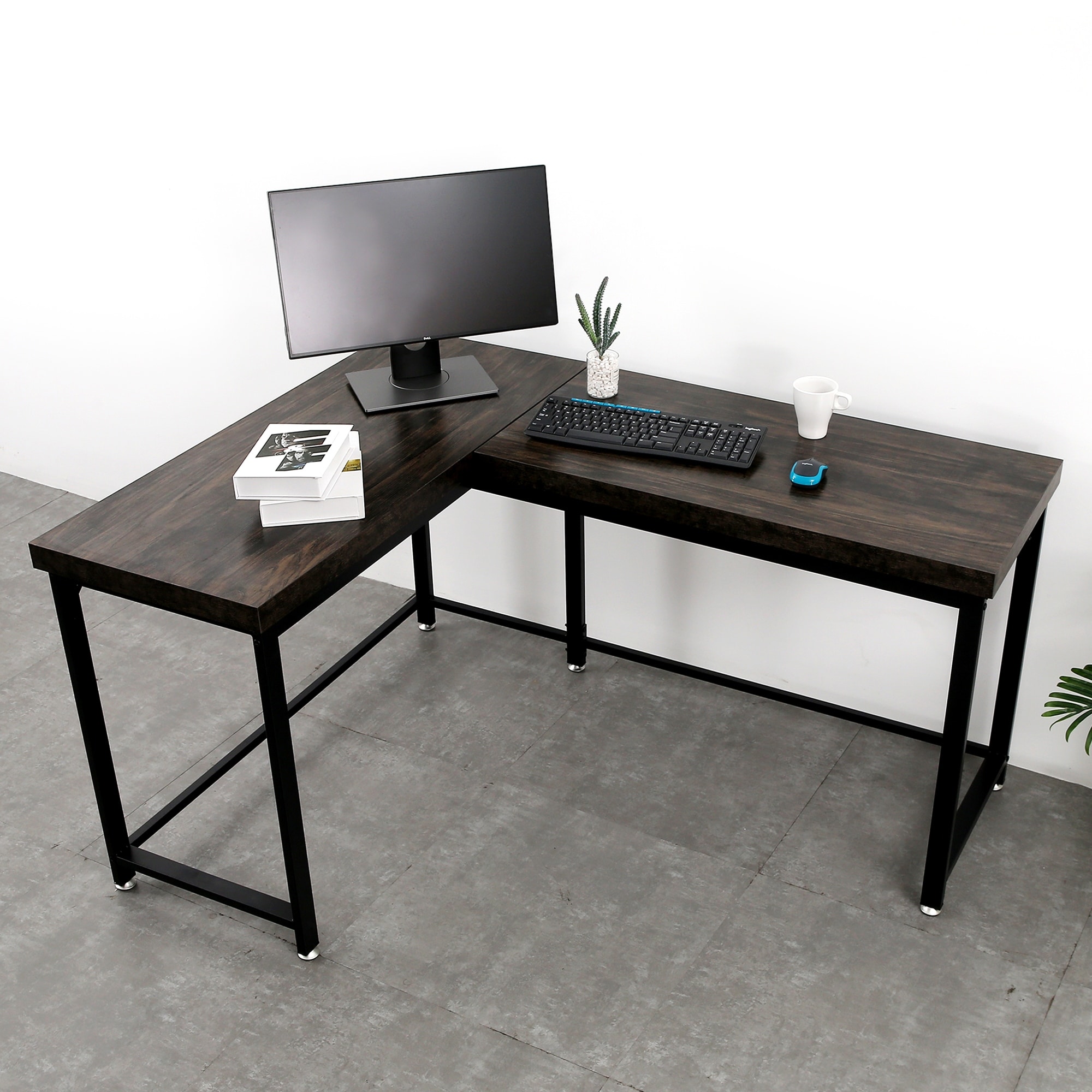 Carbon Loft Aurorah Modern Gaming Desk Corner Desk L Shaped Desk Overstock 28916235 Some small corner desks have very limited surface area and storage. carbon loft aurorah modern gaming desk corner desk l shaped desk