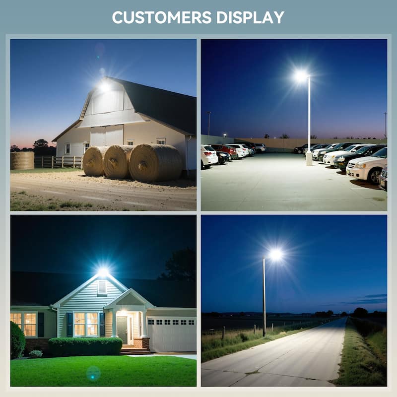Solar Street Light with Motion Sensor Remote - 9500W