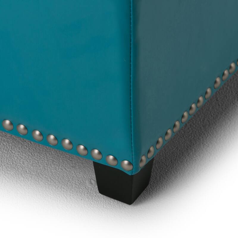 WYNDENHALL Stanford Upholstered Storage Ottoman