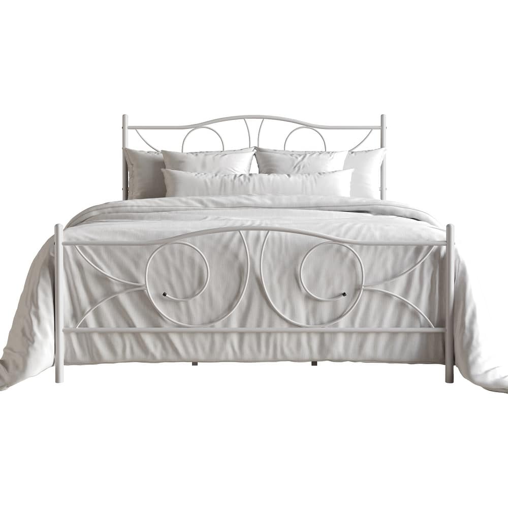 CraftPorch Southwestern Metal Platform Bed