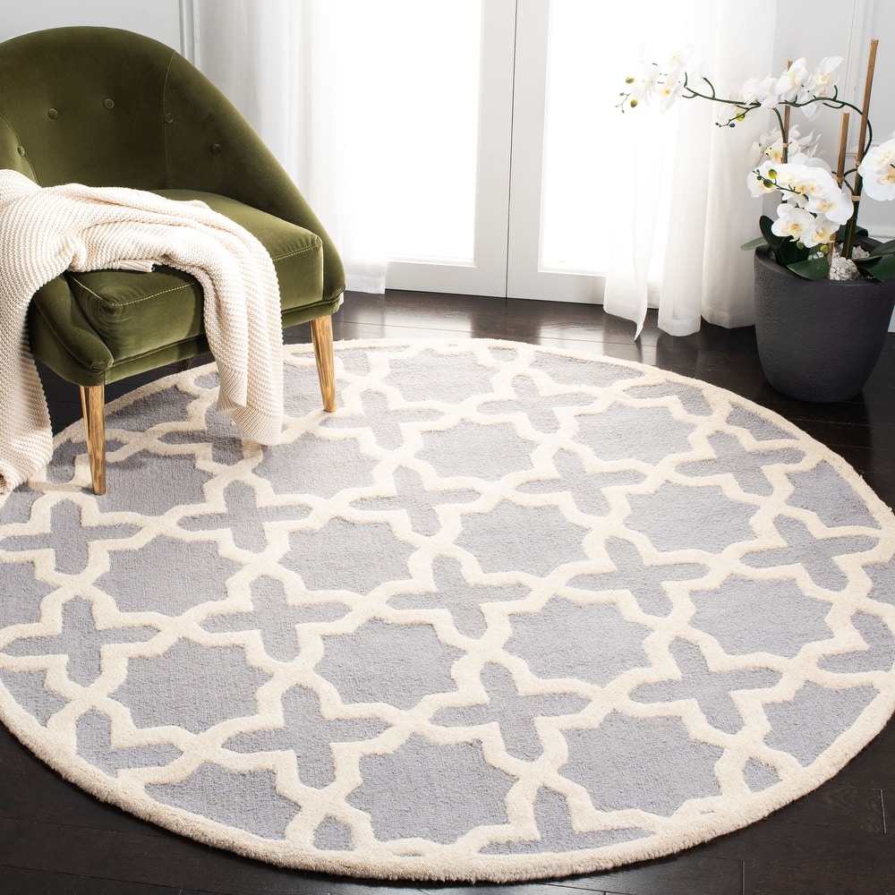 SAFAVIEH Handmade Cambridge Remedios Geometric Wool Rug