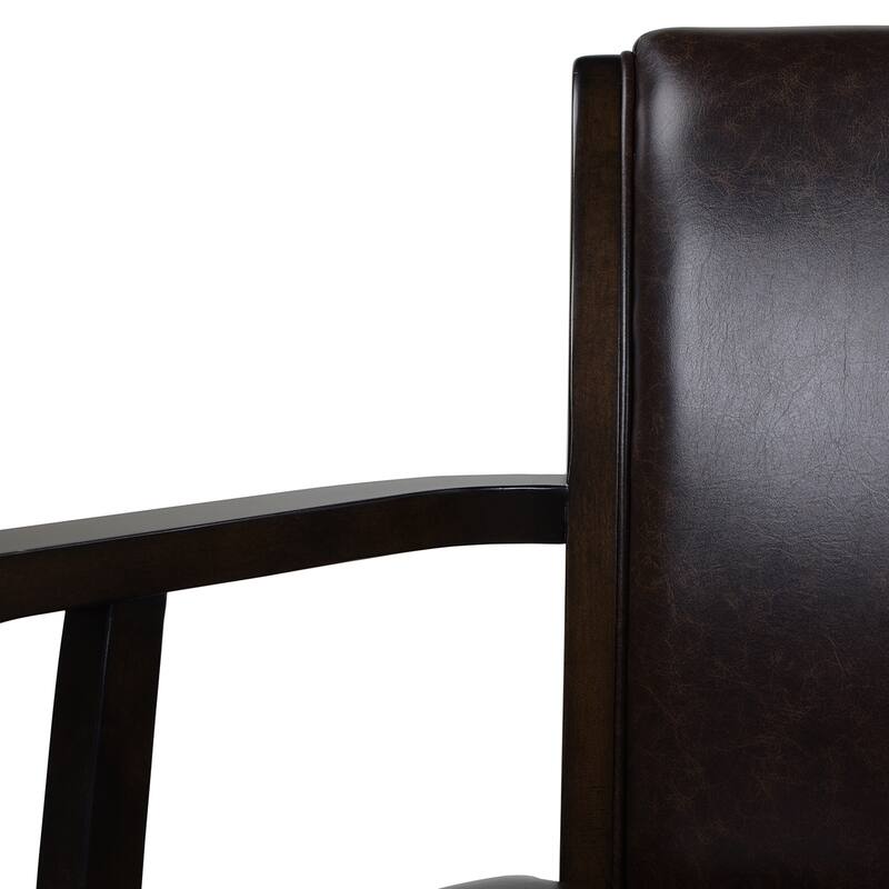 Swivel Bar Stool with Armrests