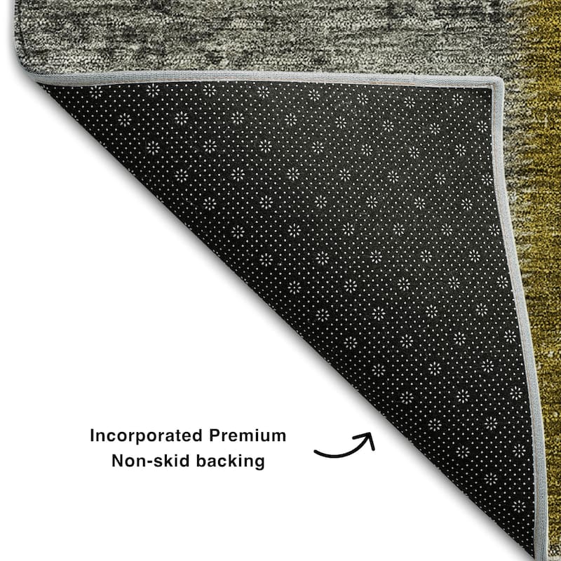 Premium Washable Super Soft Vintage Global Mayfield Rug