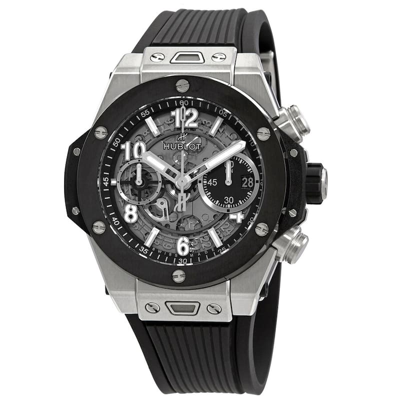 Hublot Big Bang UNICO Ceramic Chronograph Men's Watch - Black