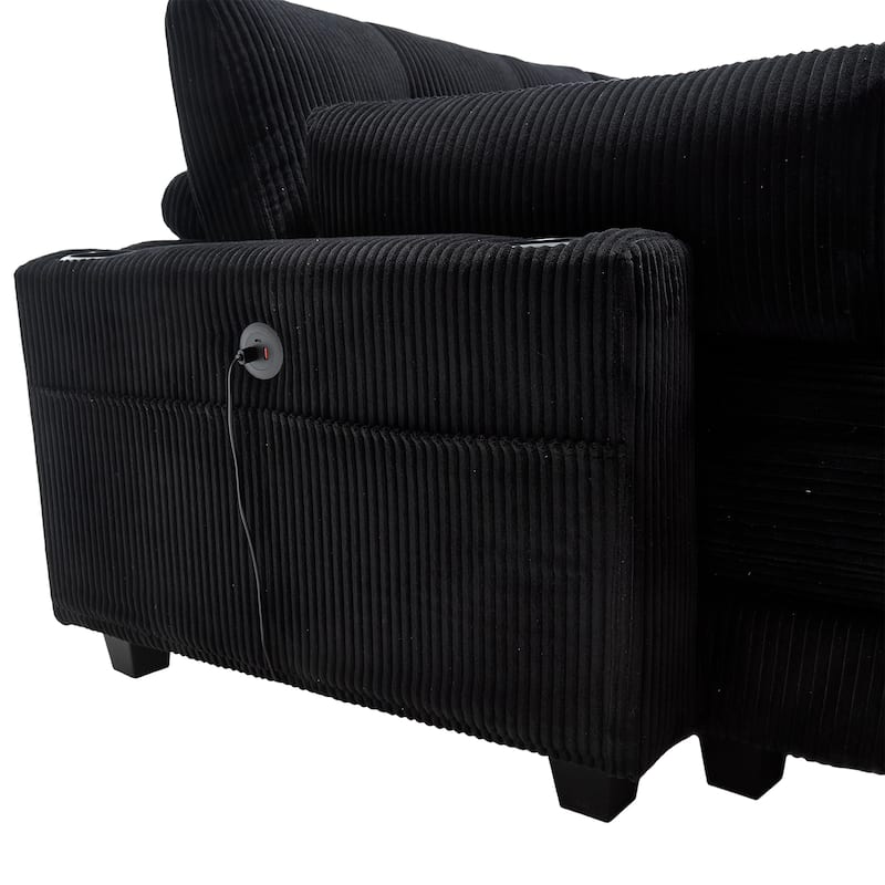 Sleeper Sofa Couch Bed,Oversized Chaise Lounge Chair Cozy Cloud Couch