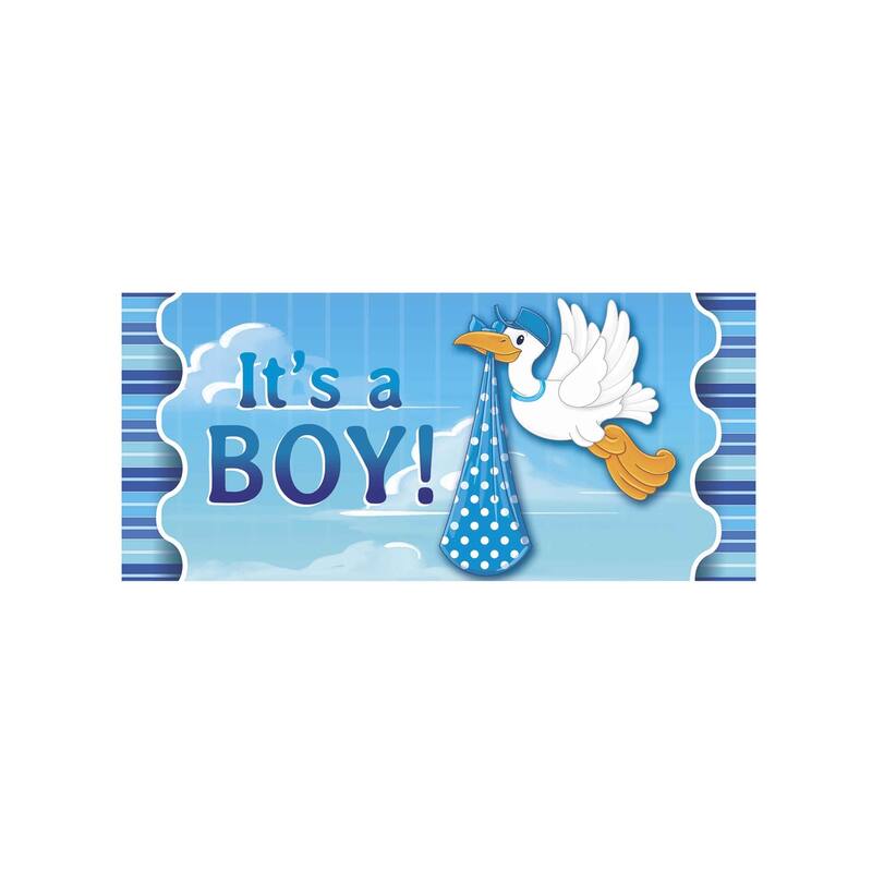 Stork With Special Delivery-Boy Sassafras Switch Mat
