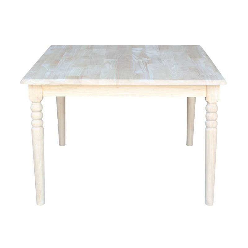 Square Unfinished Juvenile Table