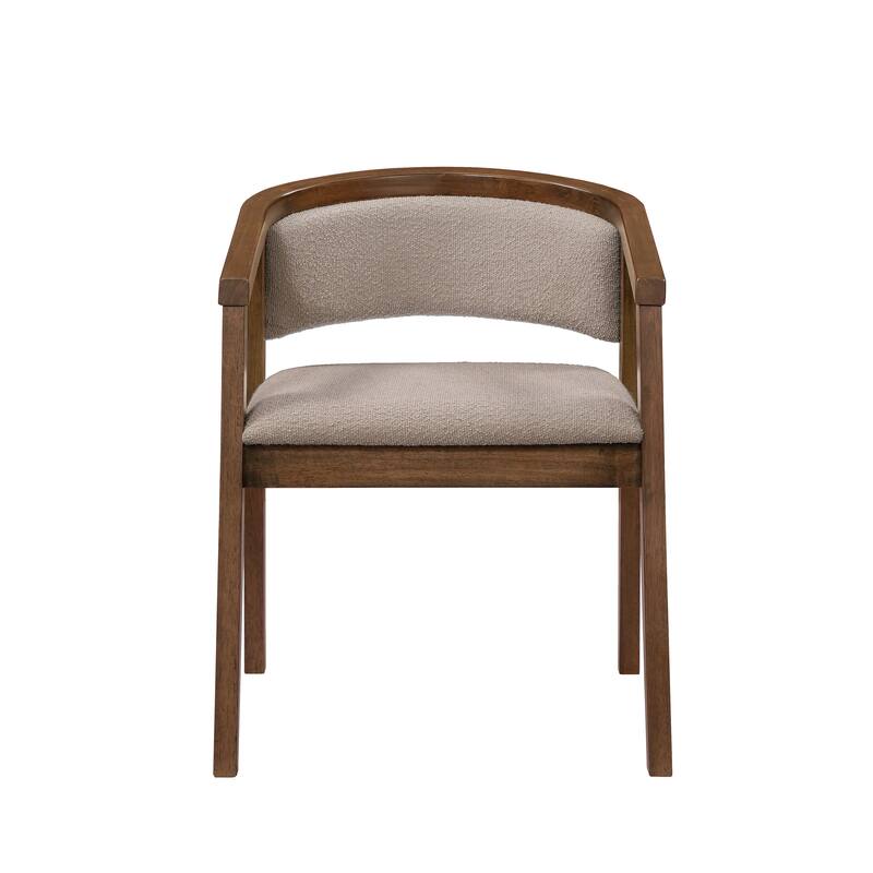 Christopher Knight Home - Modern 5-Piece Dining Set with Rectangular V-Base Dining Table & Hand-Woven Upholstered Dining Chairs