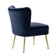 preview thumbnail 57 of 85, Haven Contemporary Velvet Upholstered Accent Chair
