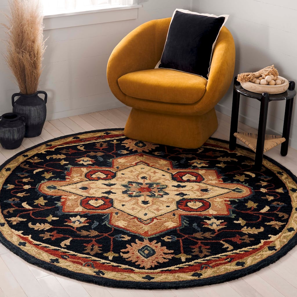 SAFAVIEH Handmade Heritage Resort Weave Traditional Wool Rug