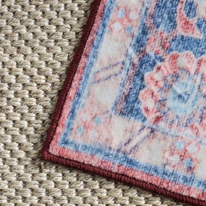 Martha Stewart Himkea Machine Washable & Slip Resistant Rug