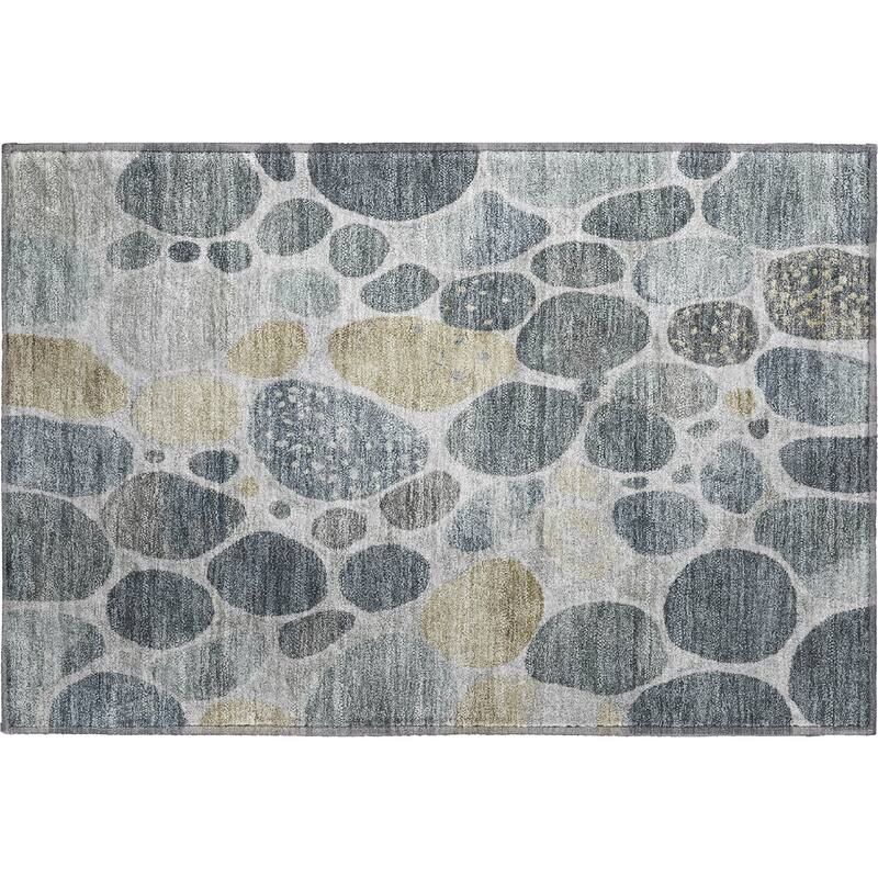 Premium Washable Super Soft Contemporary Cobble Mayfield Rug